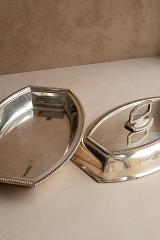 Винтаж Блюдо для подачи горячего