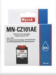 Картридж Myink 650XL CZ101AE для HP DJ Advantage 2515, 3515, 4515 Black (18ml)