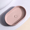 Ceramica Nova Element CN6048MP Умывальник чаша накладная овальная, 60.8x38.5, цвет: розовый матовый
