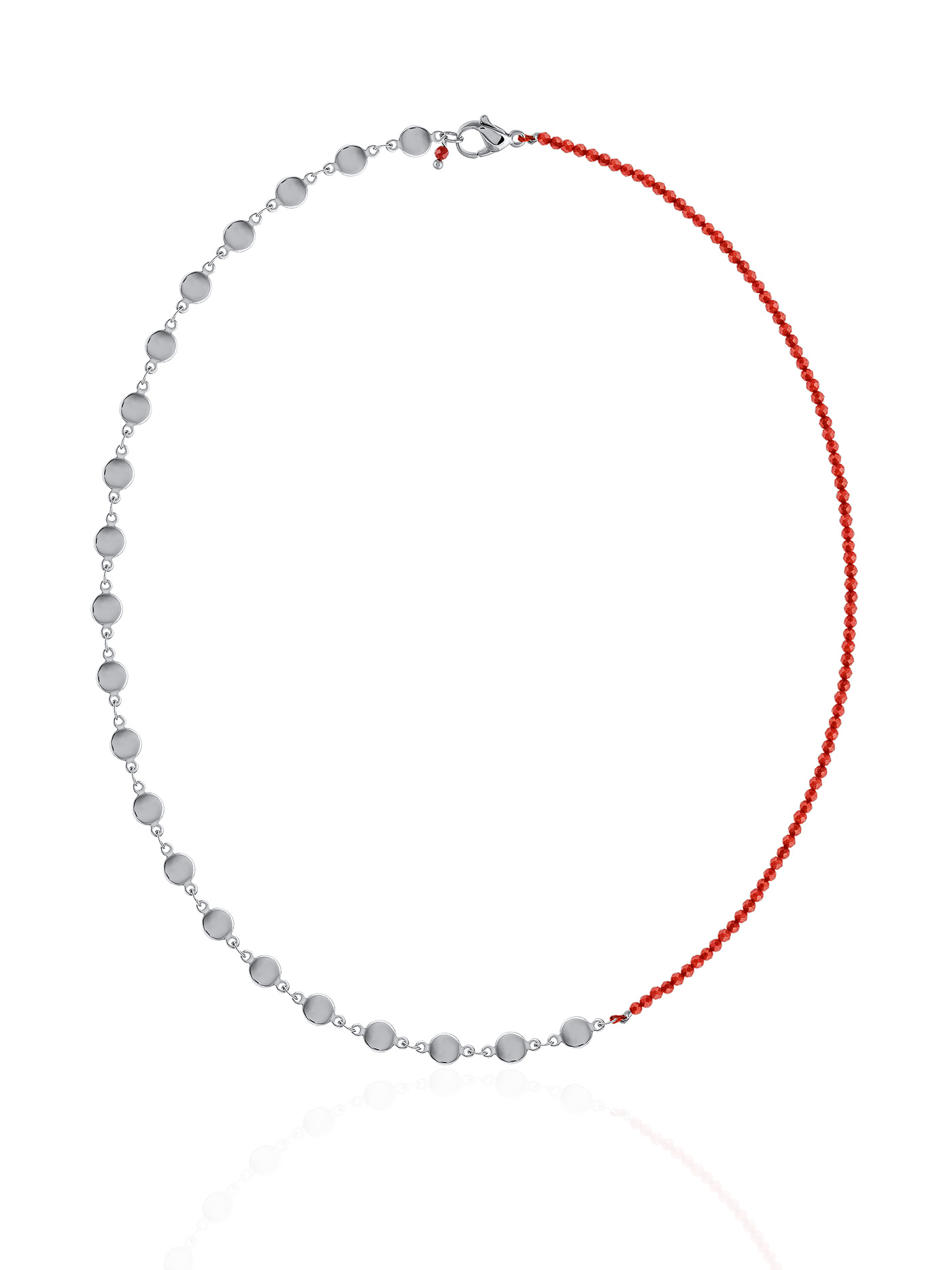 Чокер с натуральным кораллом