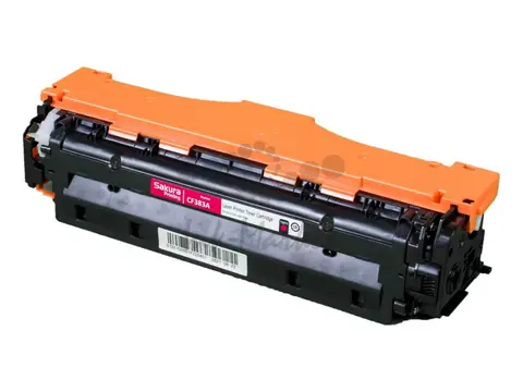 Картридж Sakura CF383A (312A) для HP, пурпурный, 2700 к.