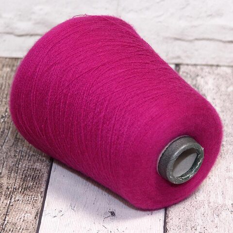 Стрейчевый кашемир LORO PIANA SUPERFLEX 2/80 фуксия