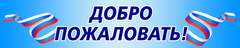 Баннер-растяжка Добро пожаловать 1540001373