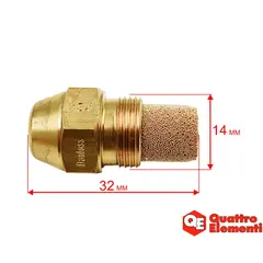 Форсунка QUATTRO ELEMENTI QE52/62DN (906-999-039)