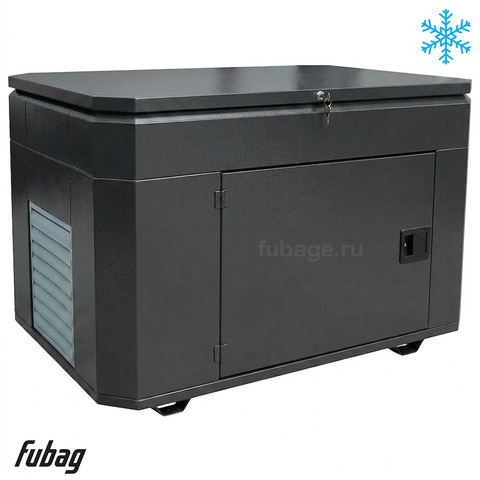 Кожух для генераторов Fubag до 9 кВт, зимний супер тихий, 1400SSW RAL 7024