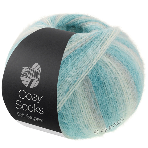 Lana Grossa Meilenweit Cosy Socks Soft Stripes 110