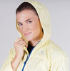 Элитный беговой костюм с капюшоном Nordski Pro Light Yellow женский