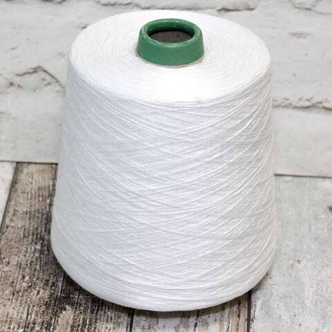 Лен 100% SERVIZI E SETA / LINO 2/40 белый отбеленный