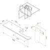 Am.Pm AK74T0503W Sense L набор аксессуаров для зоны туалета