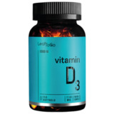 Витамин Д3 2000 МЕ, Vitamin D3 2000 IU, Leaf To Go, 150 капсул 1