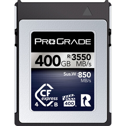 Карта памяти ProGrade Cfexpress B 4.0 400GB Iridium 3650/3000/800 MB/s