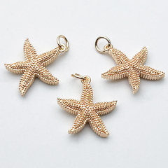 Подвеска Морская звезда, цвет золото, размер 18*16 мм, цена за 1 шт