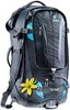 Картинка рюкзак для путешествий Deuter Traveller 60+10 Sl Black-Turquise - 3