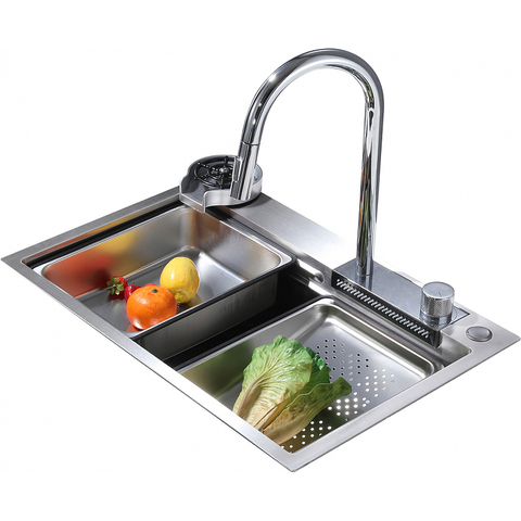 Кухонная мойка ABBER Wasser Kreis AF2194 хром