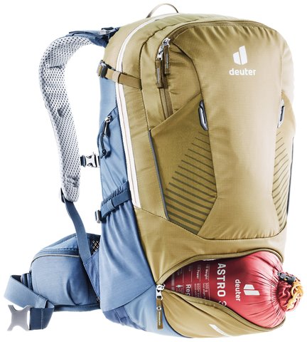 Картинка рюкзак велосипедный Deuter Trans Alpine 24 clay-marine - 9