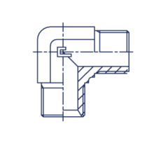 Соединение P90 М 30х1.5 М 30х1.5 CAST