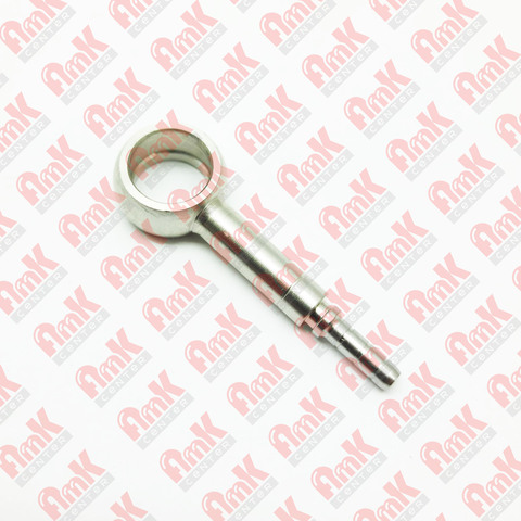 Фитинг Banjo под обжим 0° 11 mm , AN03, Silver, нерж. Accossato