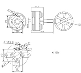 T-Motor MT2206 KV1200