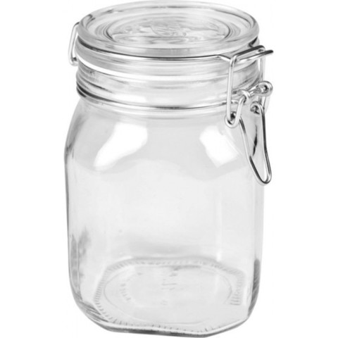 Банка для консервирования с клипсой 1л Bormioli Rocco Fido
