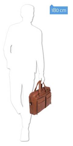 Сумка мужская Piquadro Black Square CA2849B3/BLU синий натур.кожа