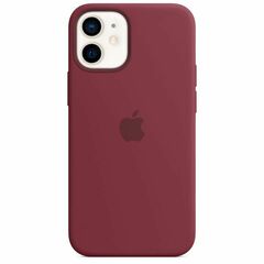 Чехол для IPhone 12 mini, Silicone Case with MagSafe, Plum (MHKQ3ZM/A)