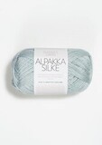 Пряжа Sandnes Garn Alpakka Silke 6011 нежно-голубой