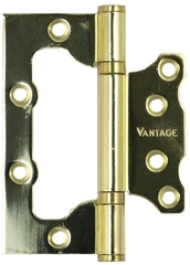 Петля без врезки 100*75*2,5 2BB-PB ( золото)