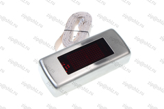 Указатель матричный направления и положения кабины накладной, сатинированная (шлифованная) нержавеющая сталь, УЛ11Н32352МЩУ3, 0601Щ.12.01.700А-05