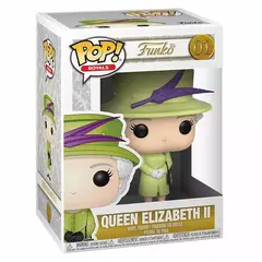 Фигурка Funko POP! Royals W2 Queen Elizabeth II (Green Dress) (01) 35723