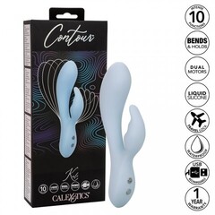 Вибратор-кролик ультрагибкий CalExotics Contour Kali, 10.75 см x 3.25 см