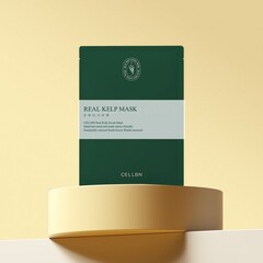 Маска для лица из 100% натуральной Ламинарии CELLBN REAL KELP FACIAL MASK