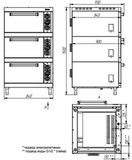 фото 2 Шкаф жарочный Abat ШЖЭ-3-К-2/1 на profcook.ru