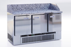 Холодильный шкаф стол для пиццы Cryspi СШC-0,3 GN-1500 NDGBS