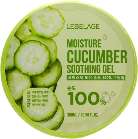 Lebelage Gel Гель для лица и тела с экстрактом огурца Lebelage Moisture Cucumber 100% Soothing Gel