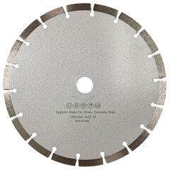 Отрезной алмазный диск брусчатка/бетон/кирпичу 230х2,4х22 FREM СБК23018