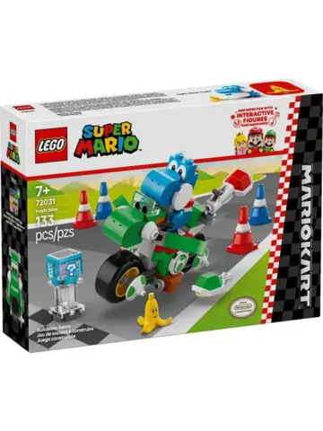 Конструктор Super Mario 72031 Мотоцикл Йоши