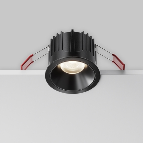 Встраиваемый светильник Maytoni Alfa led DL043-01-15W4K-RD-B-1