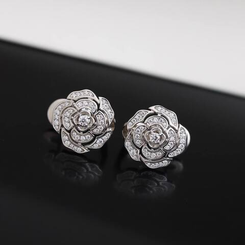 Серьги Chanel Коллекция BOUTON DE CAMÉLIA