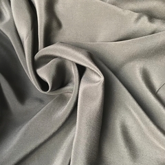 Крепдешин темно-серый  с эластаном 1112
