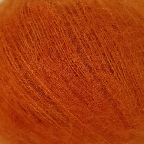 Пряжа Silk Mohair (Силк Мохер). Цвет: оранжевый. Артикул: 14524