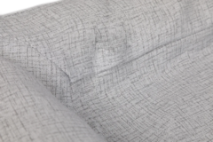 ТОТО лежанка анатомический матрас (рогожка), цвет серый (59х55х10см)