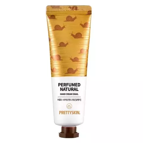 Pretty Skin Perfumed Natural Hand Cream Snail Регенерирующий крем для рук с муцином улитки