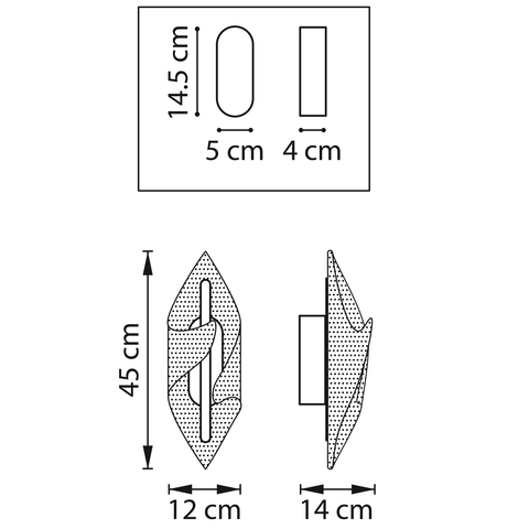 Настенный светодиодный светильник Lightstar Varese 731653