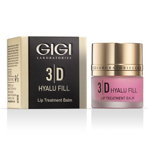 GIGI 3D Hyalu Fill: Увлажняющий бальзам для губ (Lip Treatment Balm)