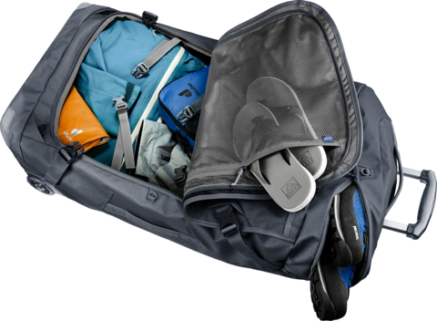 Картинка сумка на колесах Deuter Duffel Pro Movo 90 Black - 5