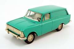 Moskvich-434 green (metal bottom) Agat Tantal Made in USSR 1:43