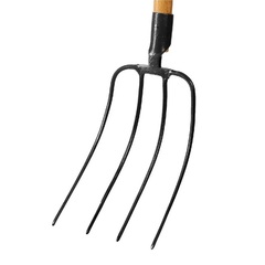 GRINDA 315 x 220 x 1500 мм, антикор. покрытие, закалено, деревянный черенок высш. сорт, вилы для компоста, PROLine (39729)