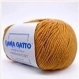 Пряжа Lana Gatto Merinocot 14468 золотая горчица