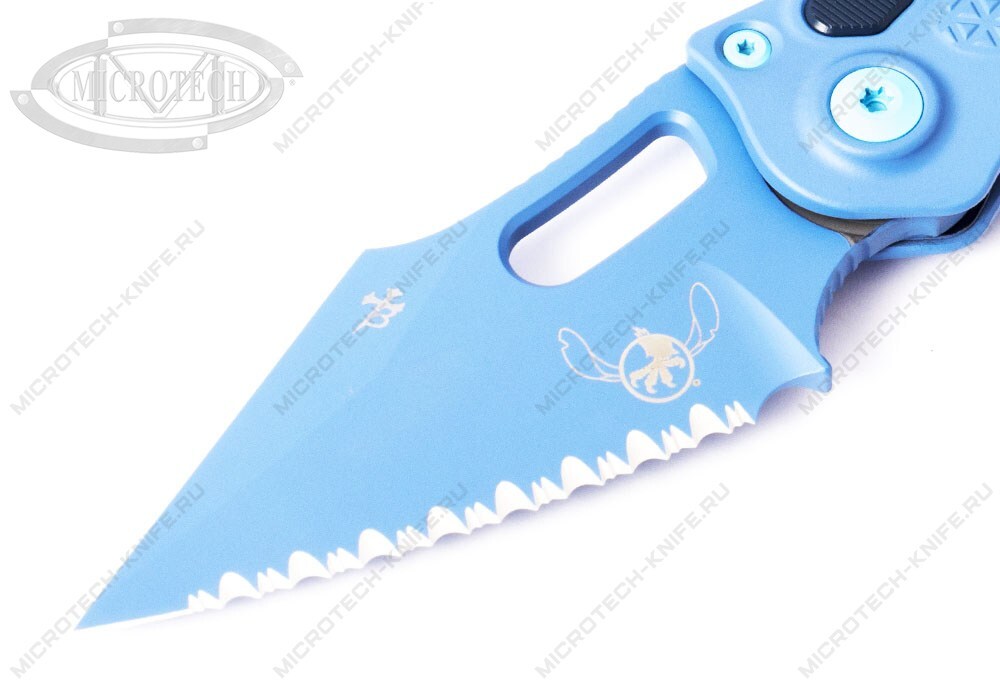 Нож Microtech Stitch Auto 169-3SIS Lilo & Stitch Serrated