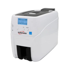 Принтер двухсторонний Pointman N25, подающий лоток на 100 карт, принимающий на 50 карт 1USB & Ethernet